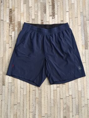Rhone Men's Size S Blue Hybrid 7" Shorts